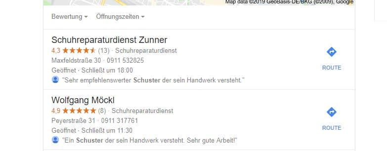 Google My Business Ranking