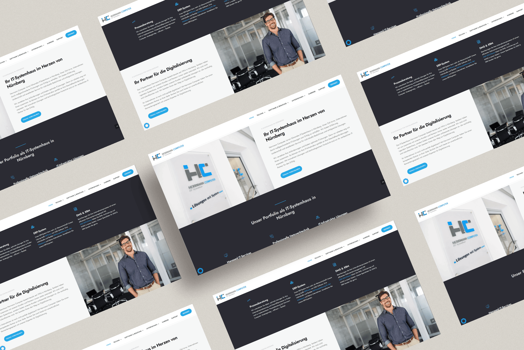 HC Mockup 2 Website IT Systemhaus