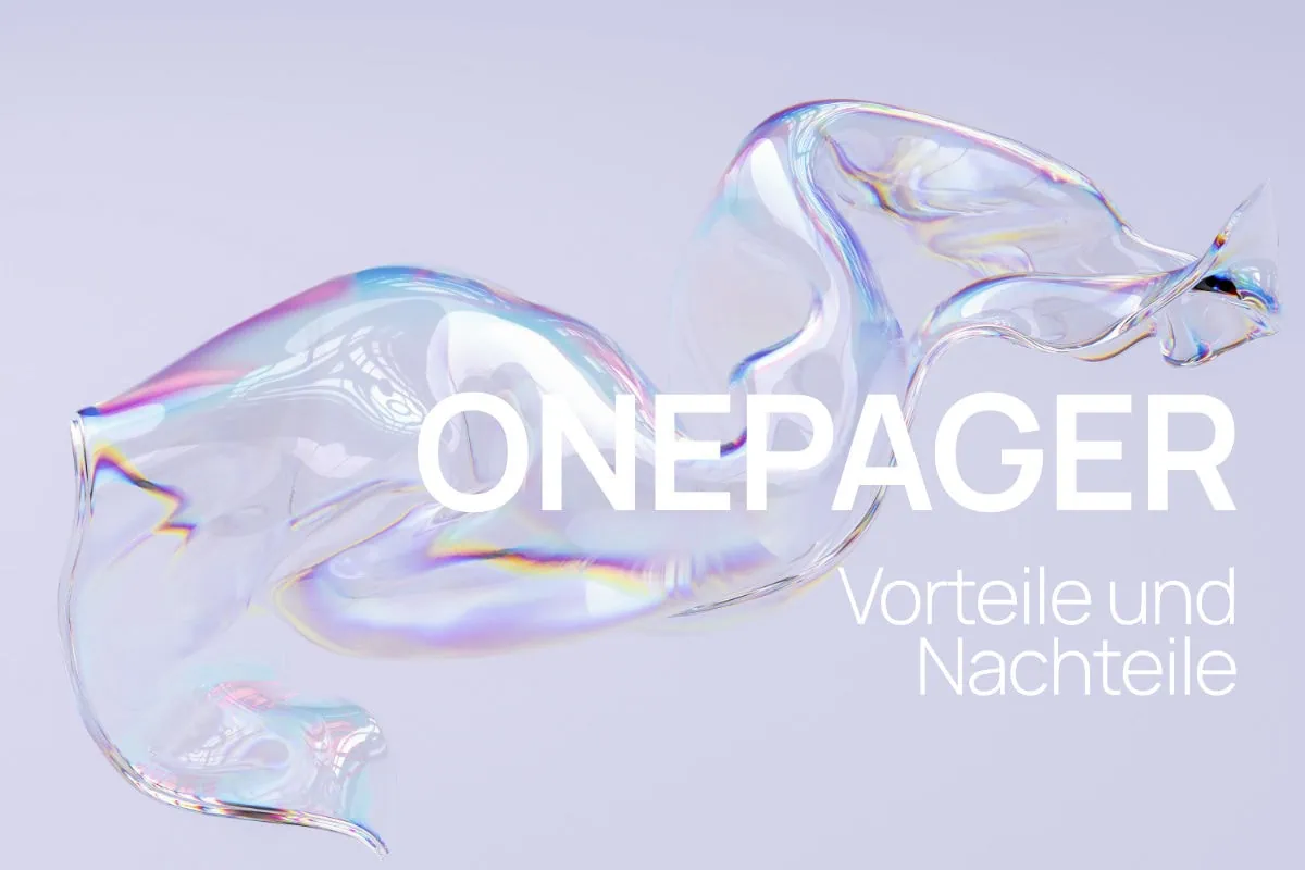 Onepager oder Websites mit mehreren Seiten