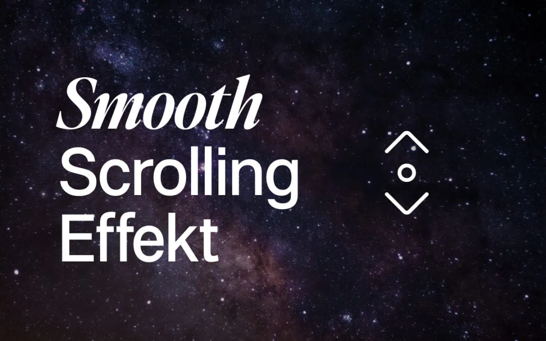 Smooth Scrolling Effekt in WordPress und Divi in unter 5 Minuten