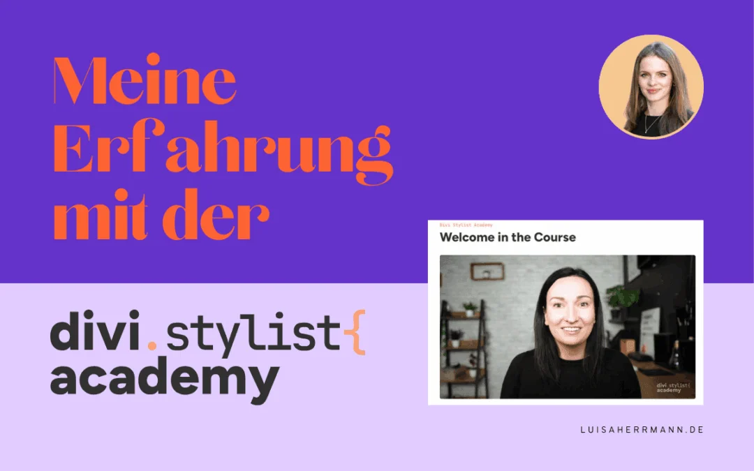 Divi Stylist Academy: Meine ehrliche Erfahrung mit dem Divi-Onlinekurs