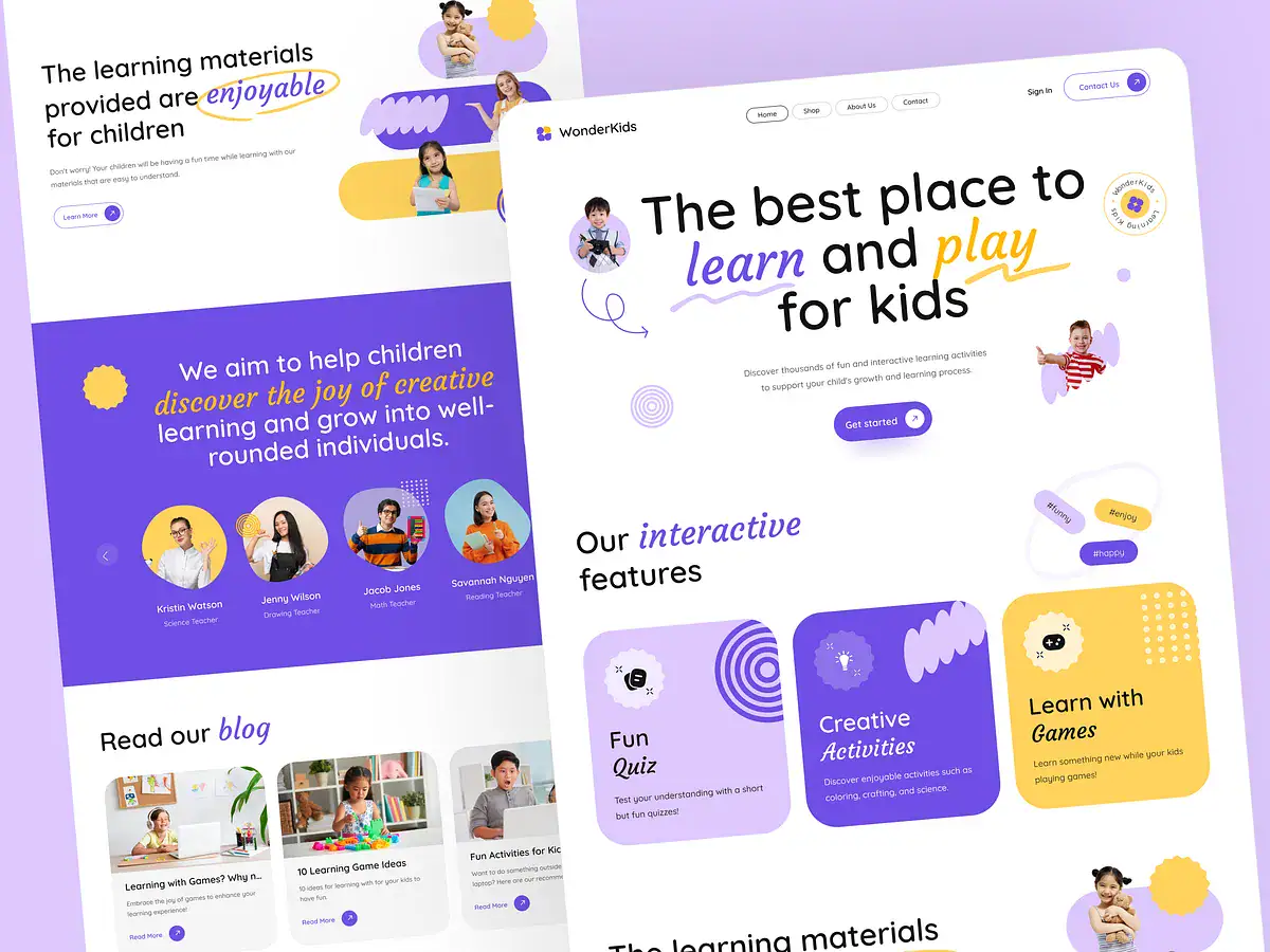 Mutige Farben Webdesign Trends 2025