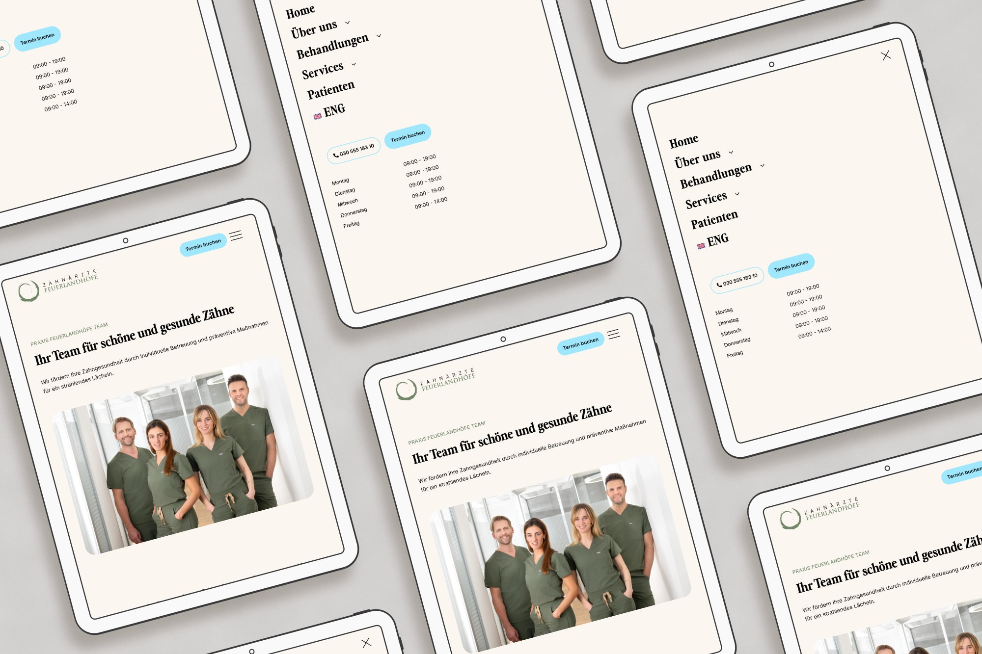 Websites für Industrie