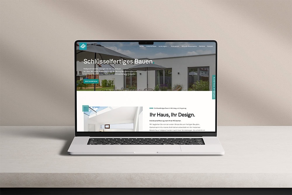 Webdesign Bauträger