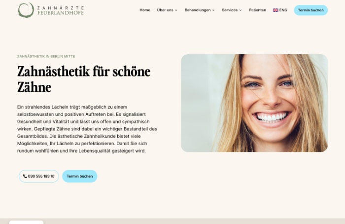 Webdesign Praxen