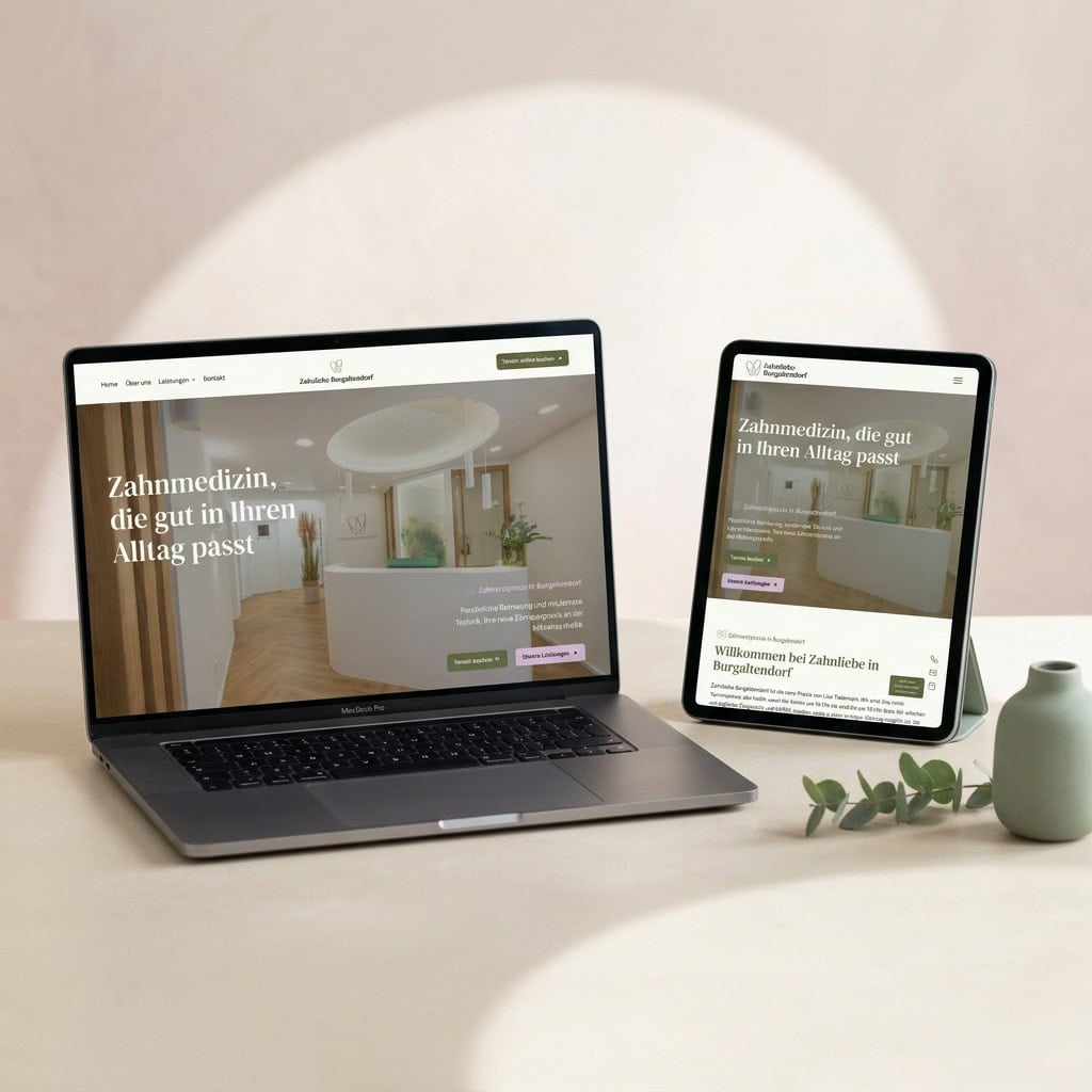 Webdesign für Unternehmen, Dienstleister und Praxen in Nürnberg