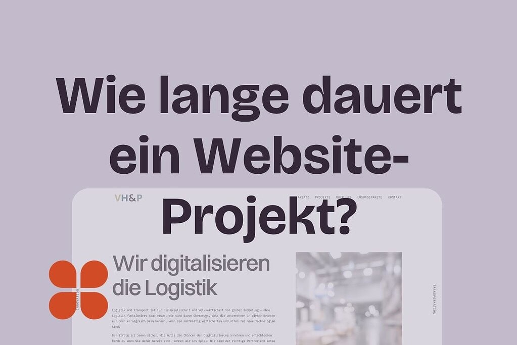 Wie lange dauert Website Projekt